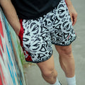 MANDALA - pantalone sportivo corto